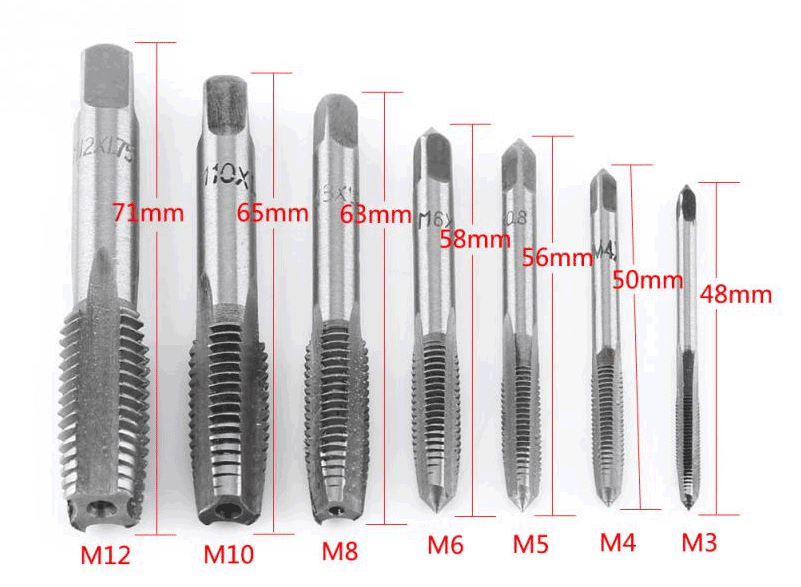 Spiral Point Straight Tap Drill bit