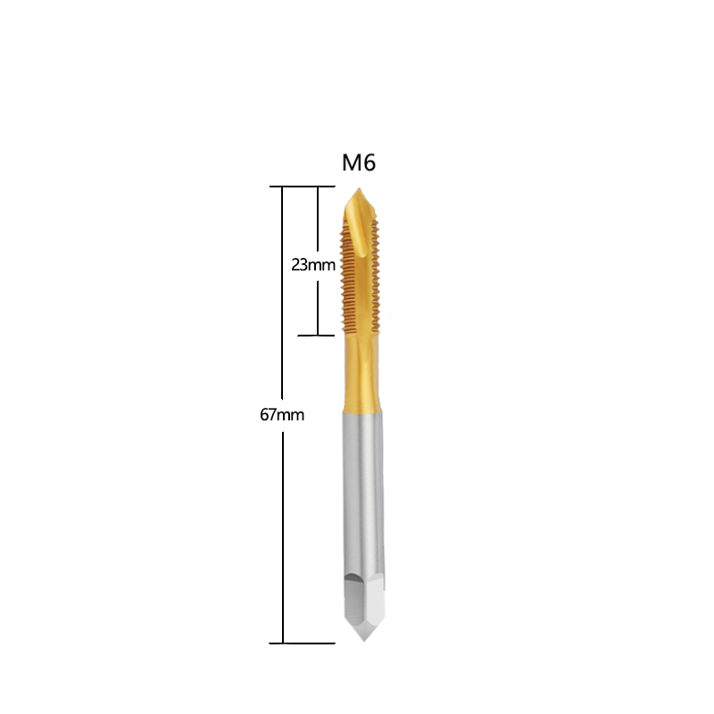 spiral point tap bit