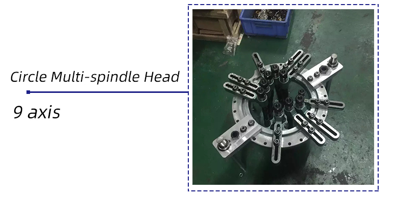 Circle Multi-spindle Head 9-axis In Stock