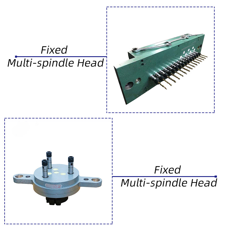 Fixed Multi-spindle Head For Drilling Tapping