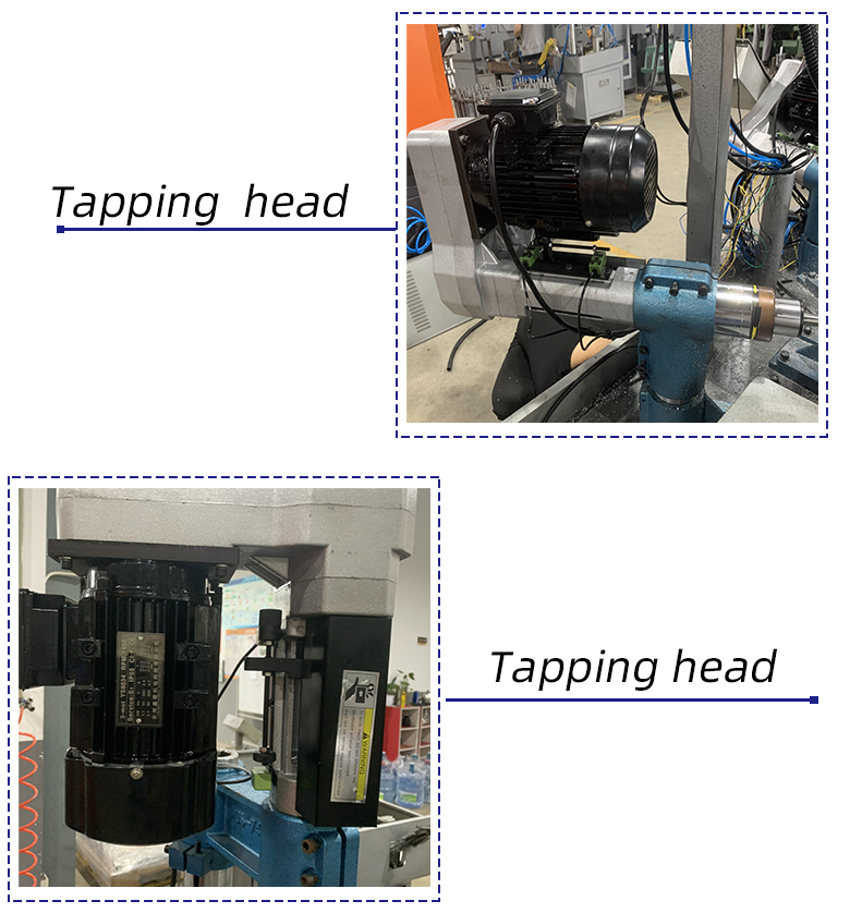 Easy Operation Normal Tapping Head With High Quality