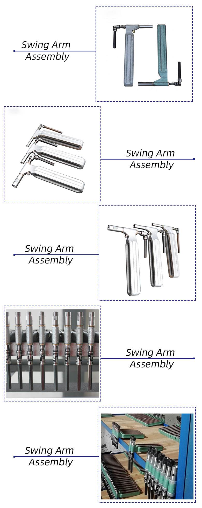 Swing Arm Assembly Multi-spindle head for Drilling Tapping