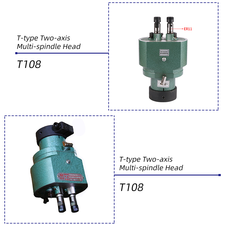 T-type Two-axis Multi-spindle Head (T108)