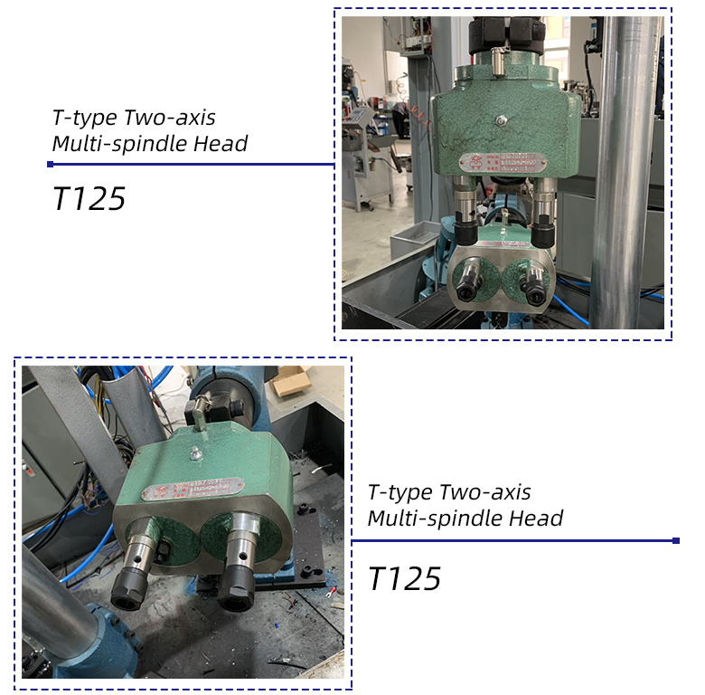 T-type Two-axis Multi-spindle Head