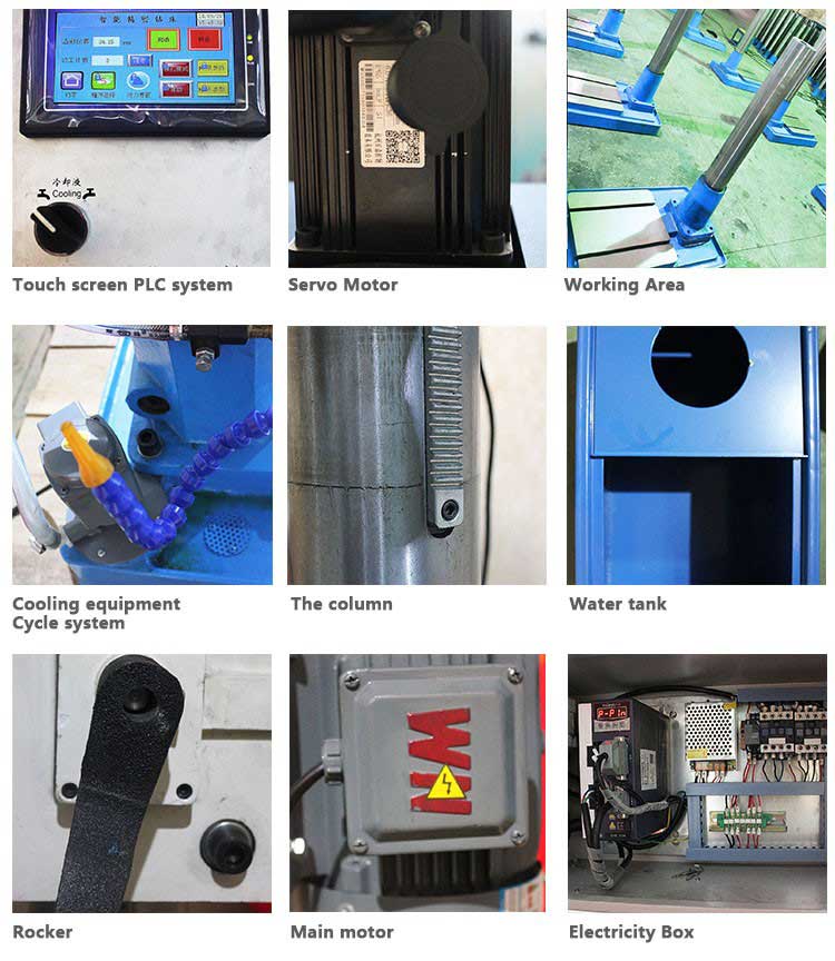 CNC Tapping Machine with Cabinet